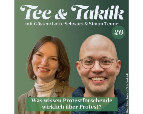 Was wissen wir über Protest? Das ipb im Tee & Taktik Podcast